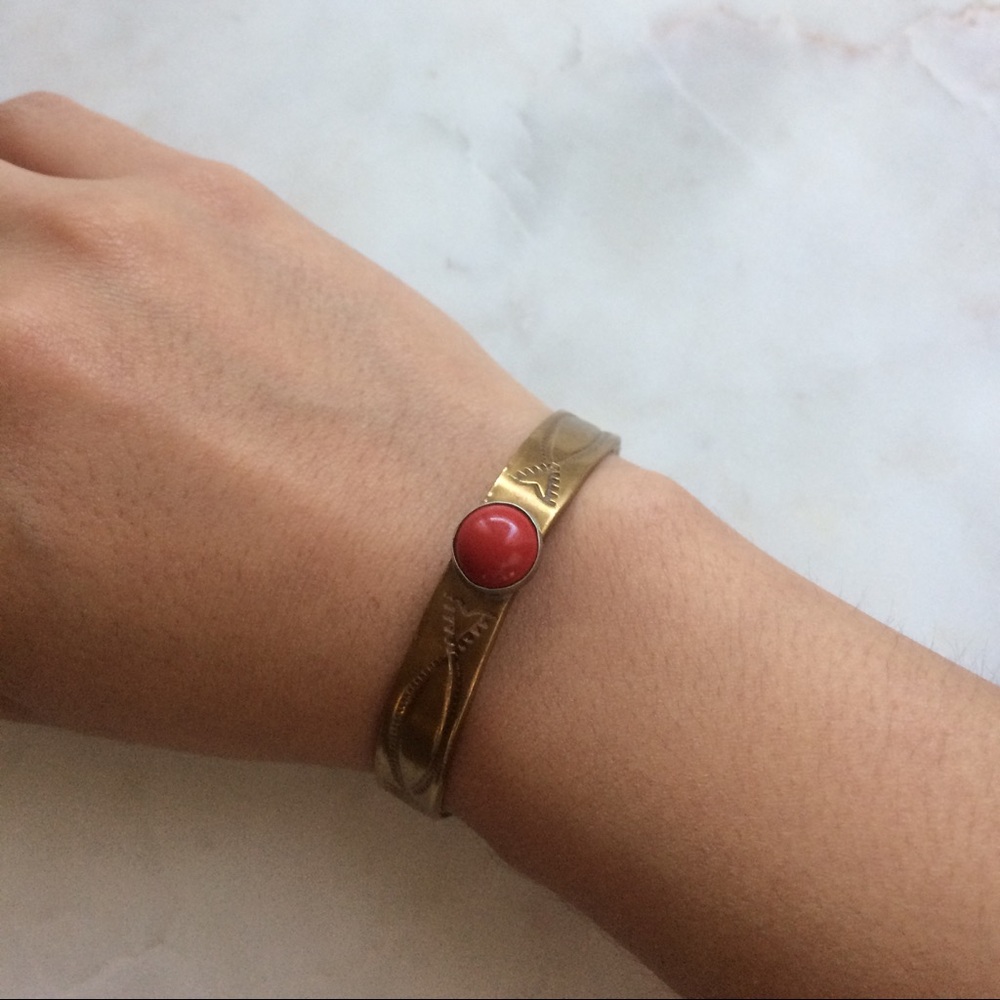 Brass adjustable  cuff